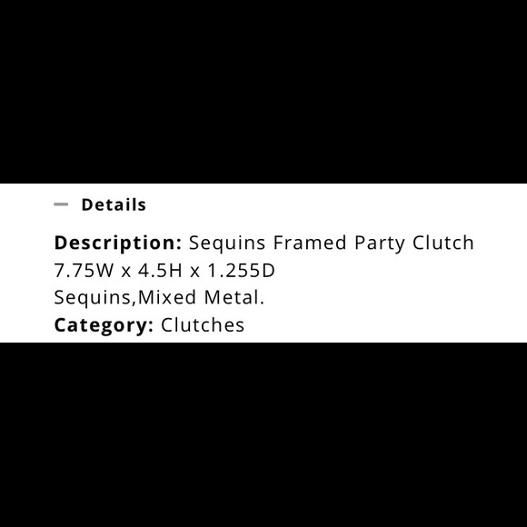 Silver Sequin Evening Clutch Handbag NWT - Picture 7 of 8